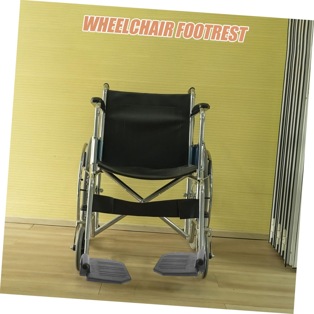 Universal Heavy Duty Wheelchair Footrest Replacement Adjustable Leg Rest Pedals C83949