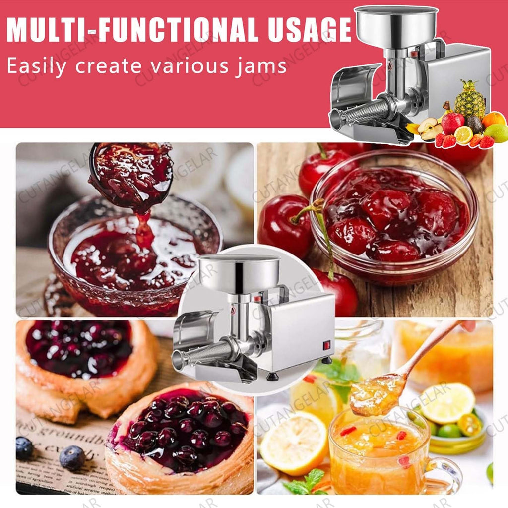 450W Automatic Stainless Steel Tomato Strainer W126500