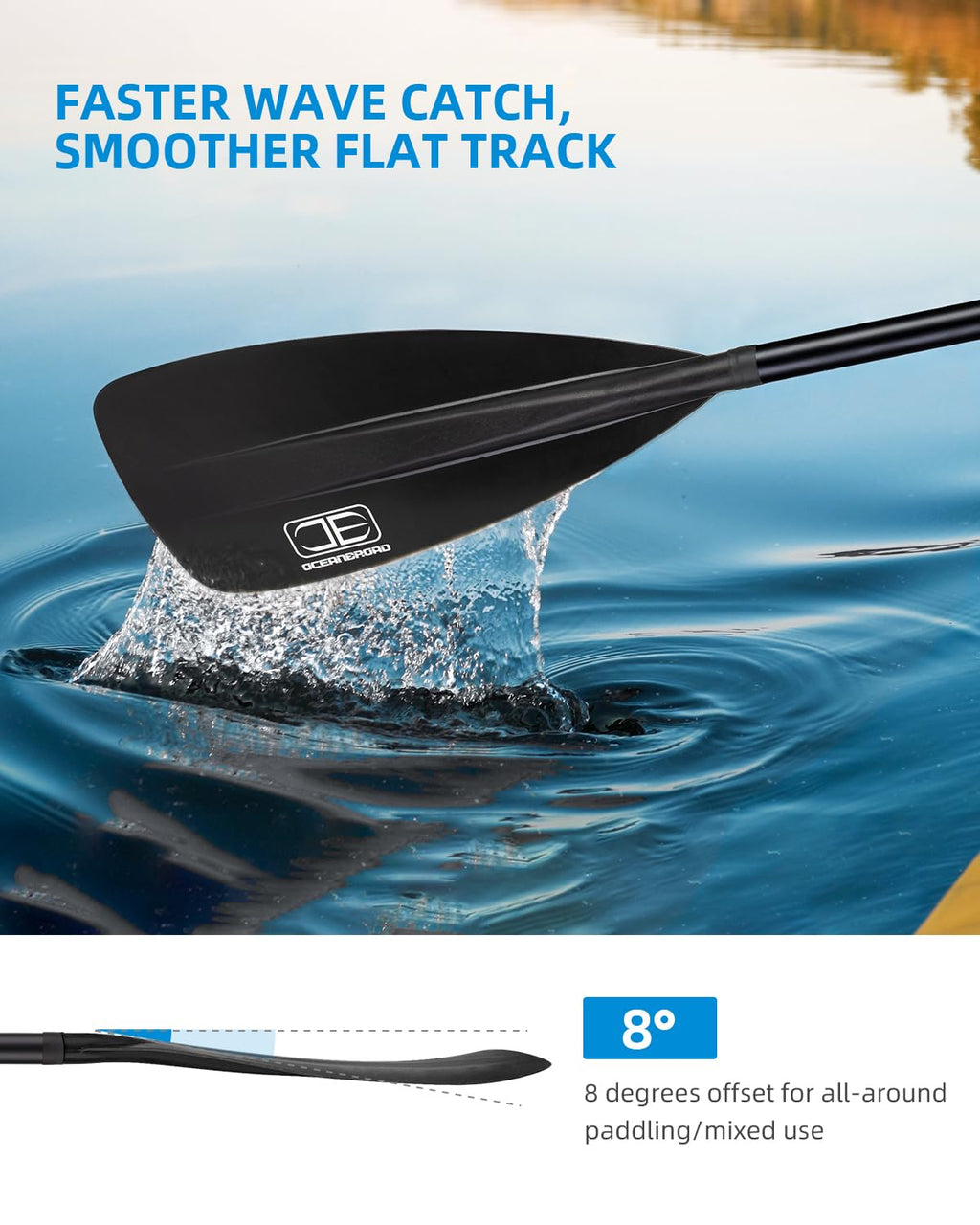 Adjustable Aluminum Alloy SUP Paddle N870398