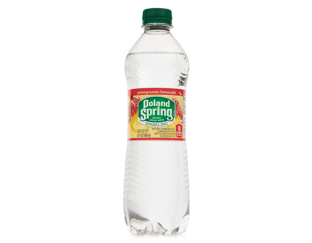 Sparkling Natural Spring Water Variety Pack 24 Half Liter Bottles J719