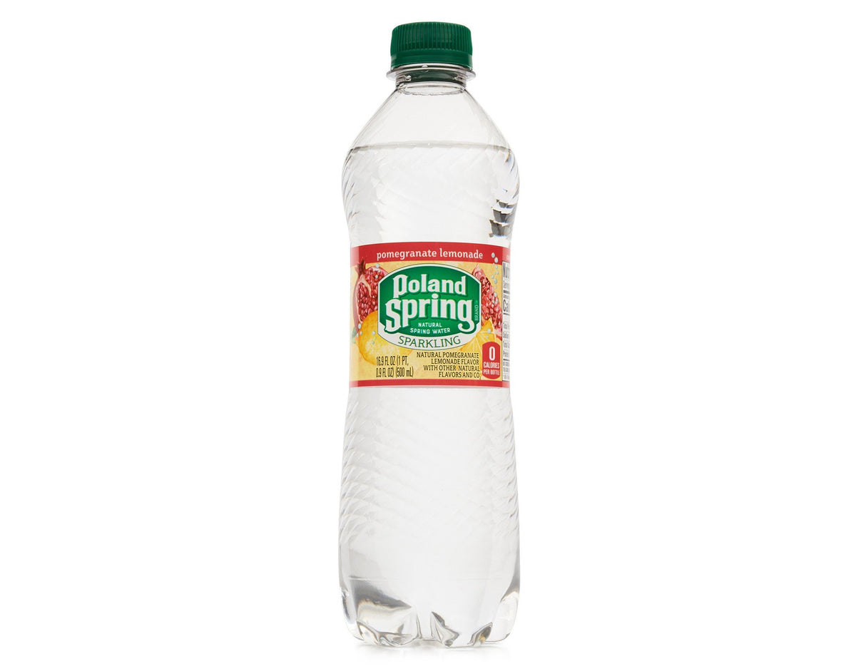 Sparkling Natural Spring Water Variety Pack 24 Half Liter Bottles J719