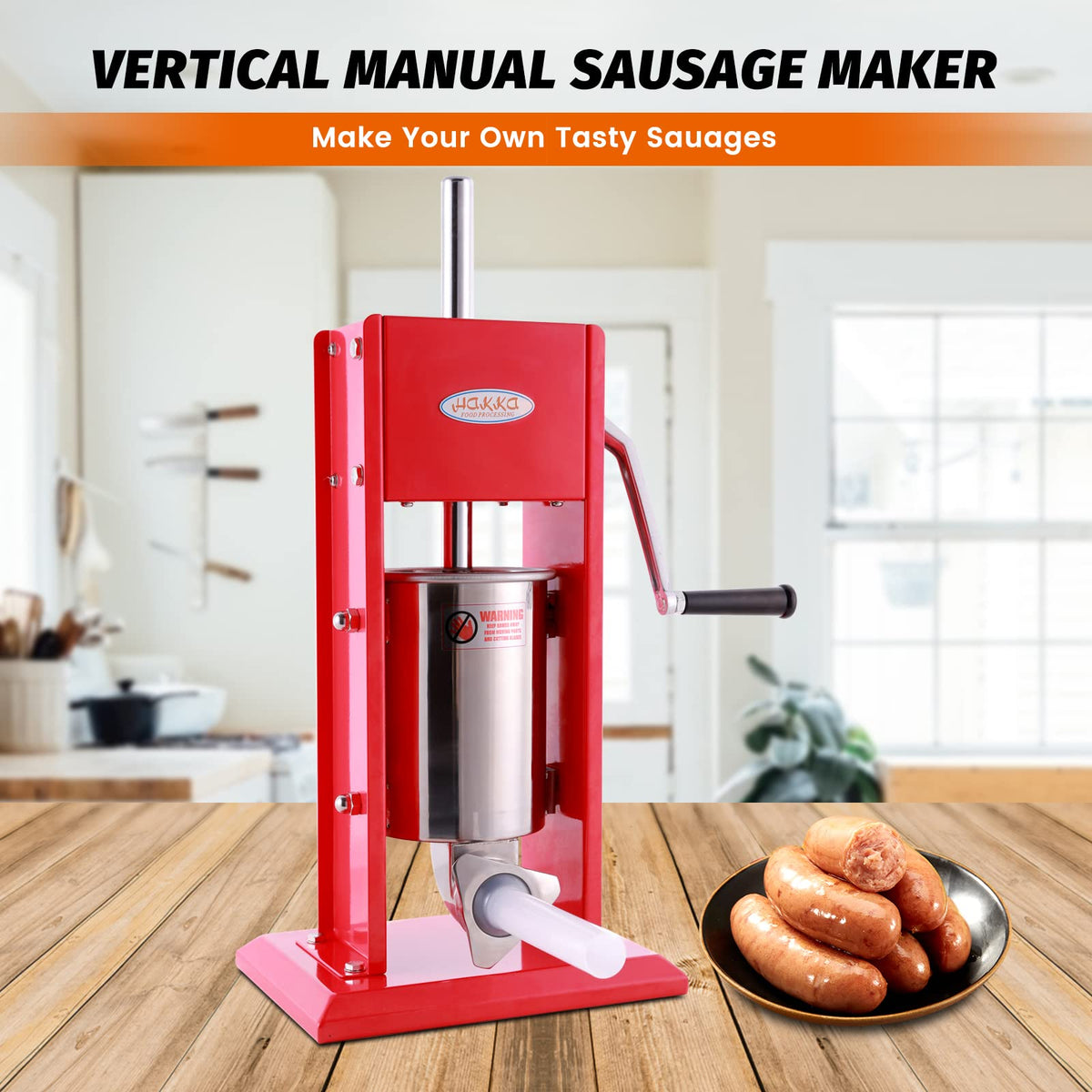 Stainless Steel Vertical Sausage Stuffer R6064