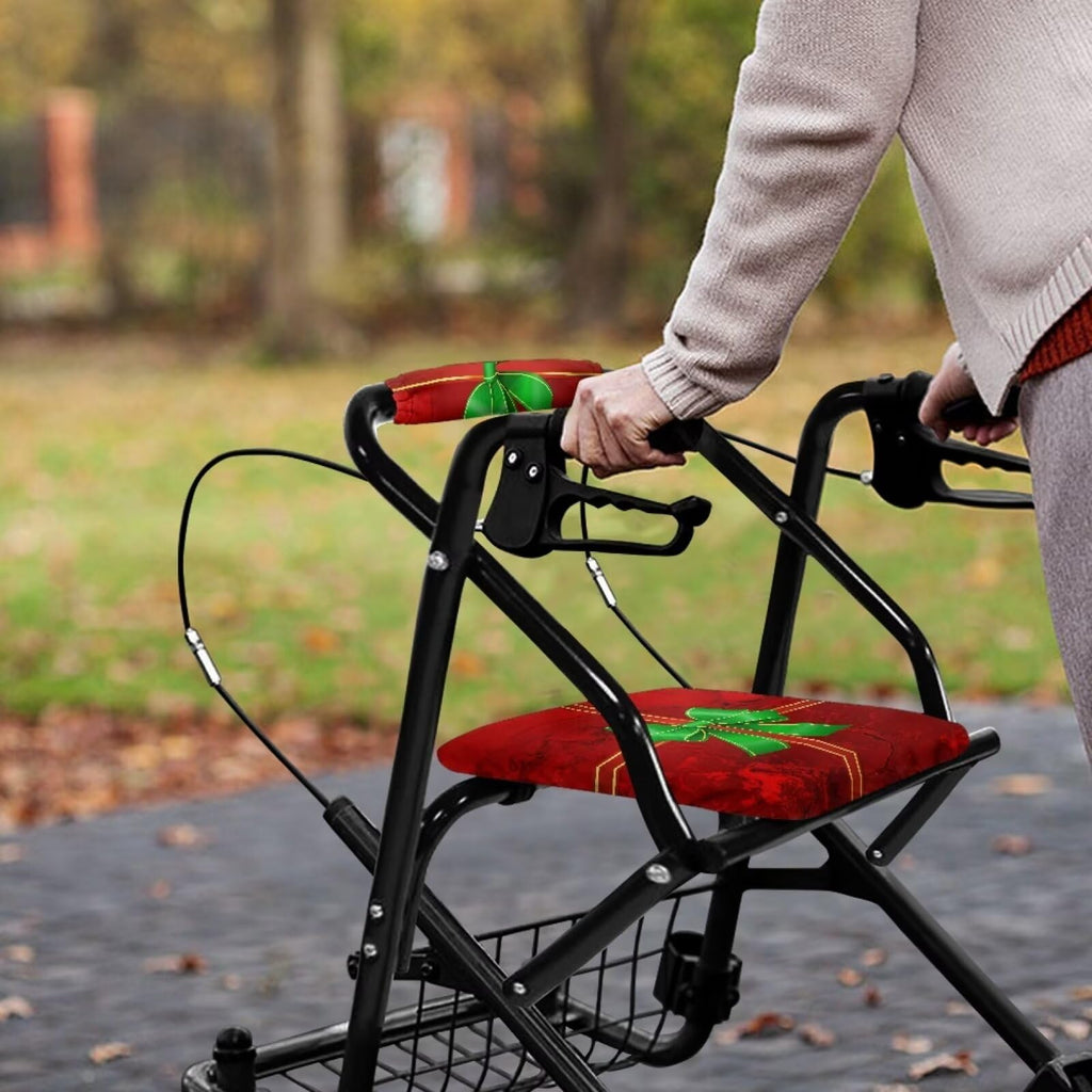 Red Rollator Walker Seat and Backrest Covers H92158