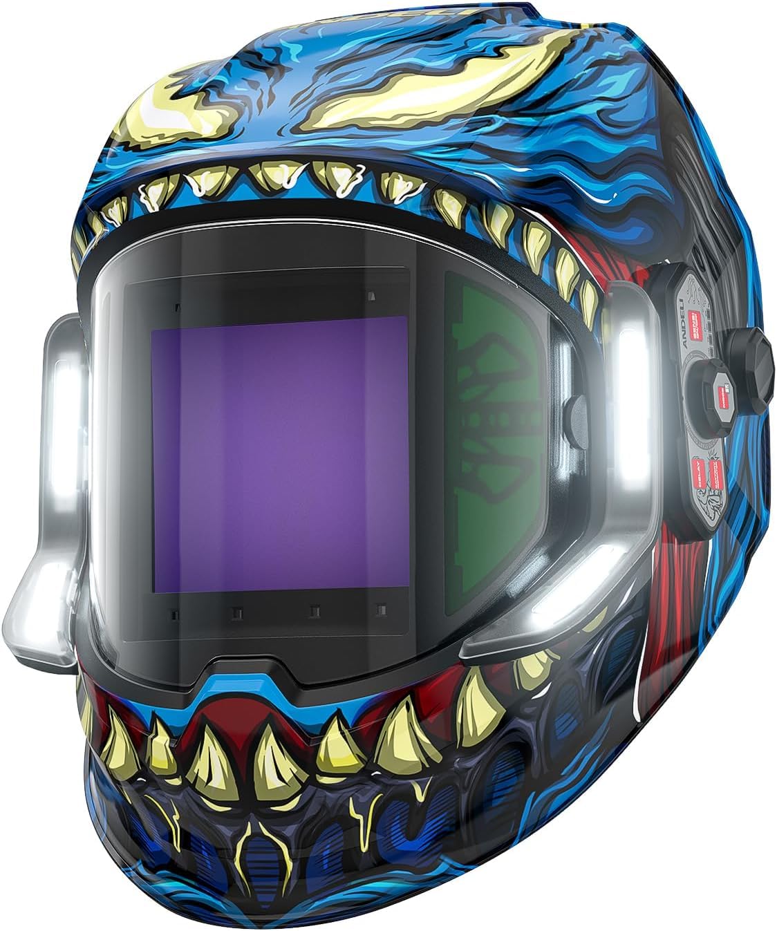 Auto Darkening Welding Helmet with Light W95299