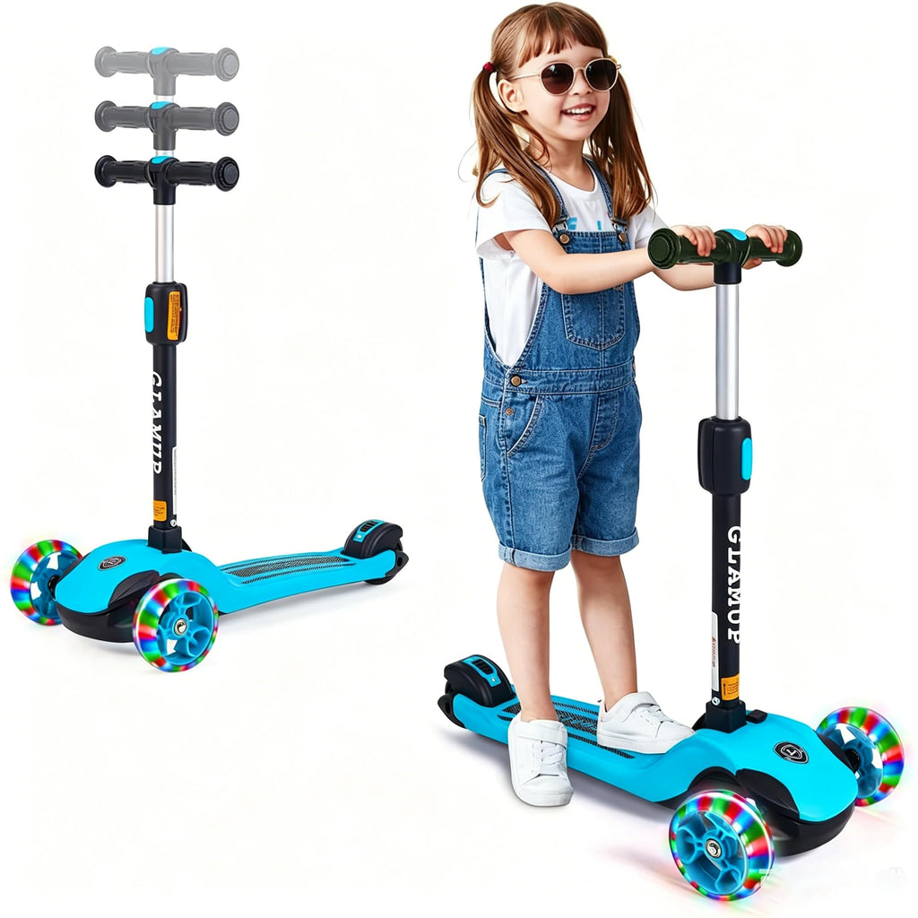 2-in-1 Folding 3 Wheel Kick Scooter T538