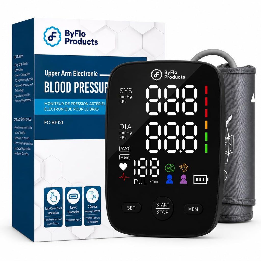 Blood Pressure Monitor Arm Cuff USB-C Y889