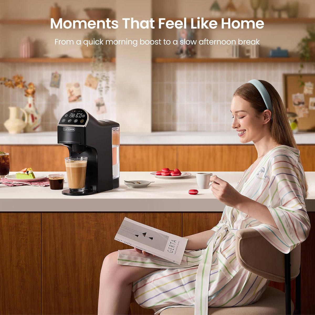 5-in-1 Coffee Maker & Machine Q46838