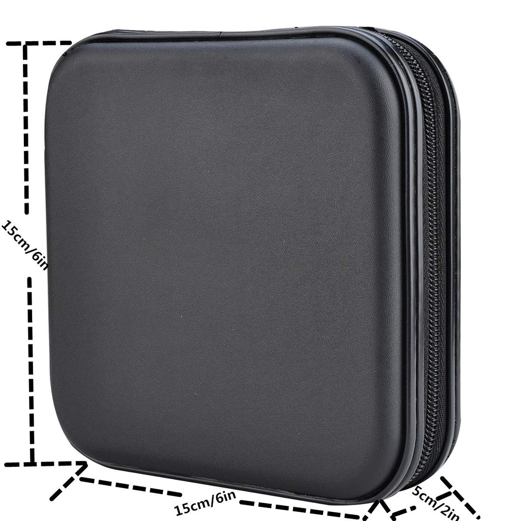 32 Capacity Black CD DVD Wallet J91693