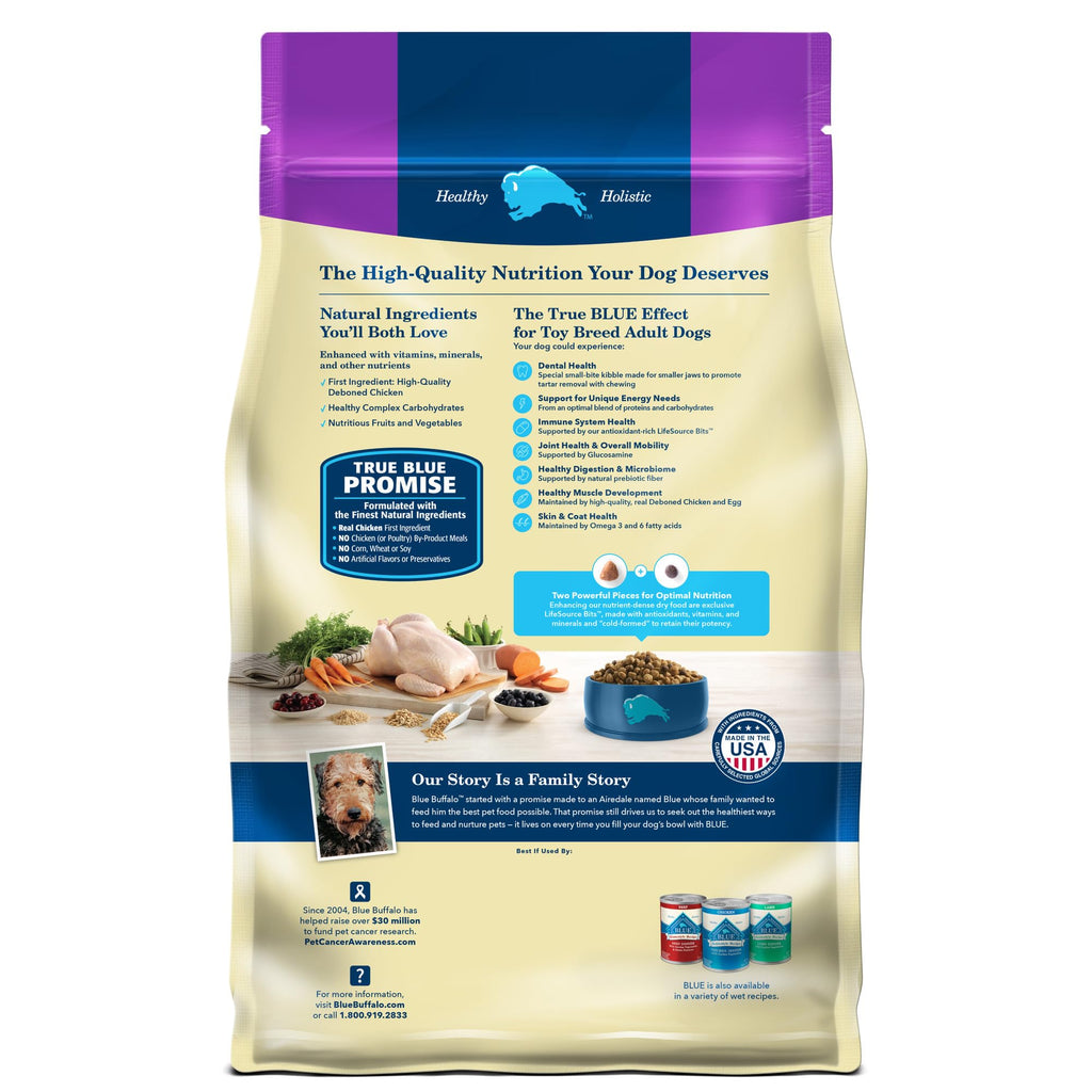Chicken Adult Dry Dog Food, 4 lb B6608