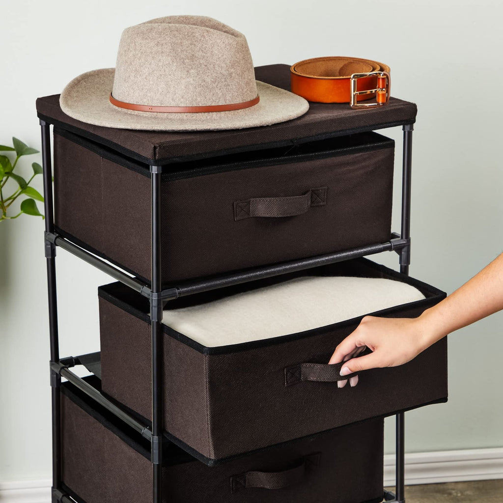 4 Tier Fabric Drawer Organizer U382148