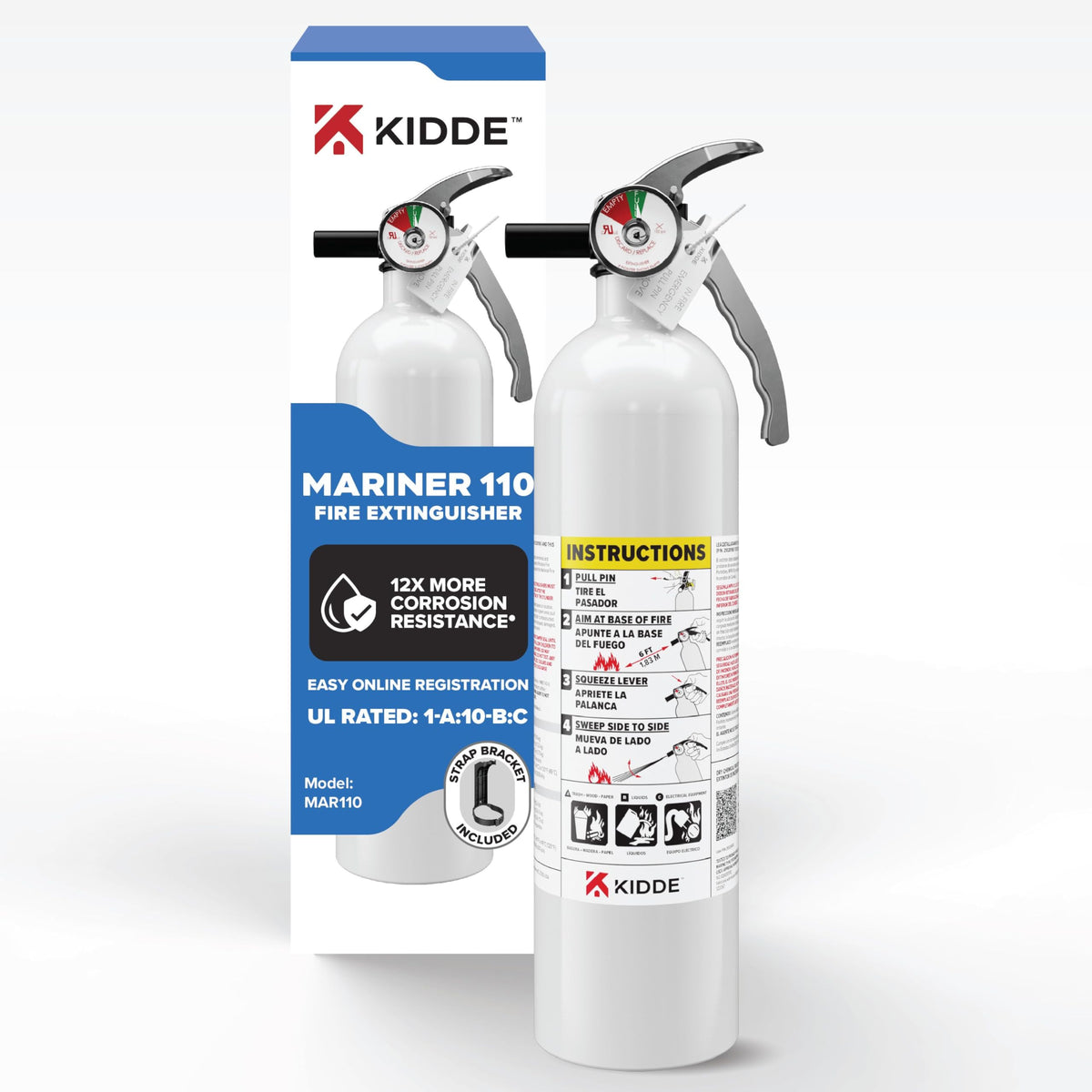 Fire Extinguisher 1-A:10-B:C 1 Pack Z50908