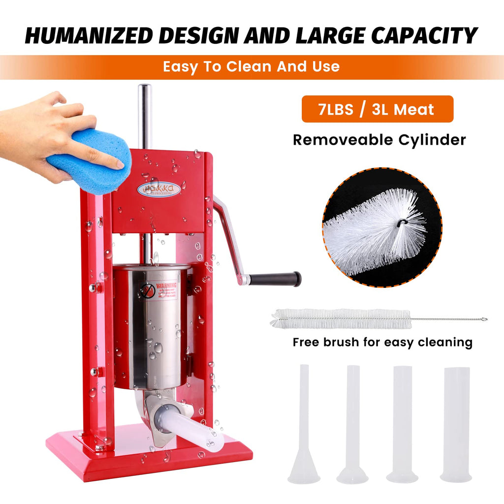 Stainless Steel Vertical Sausage Stuffer R6064