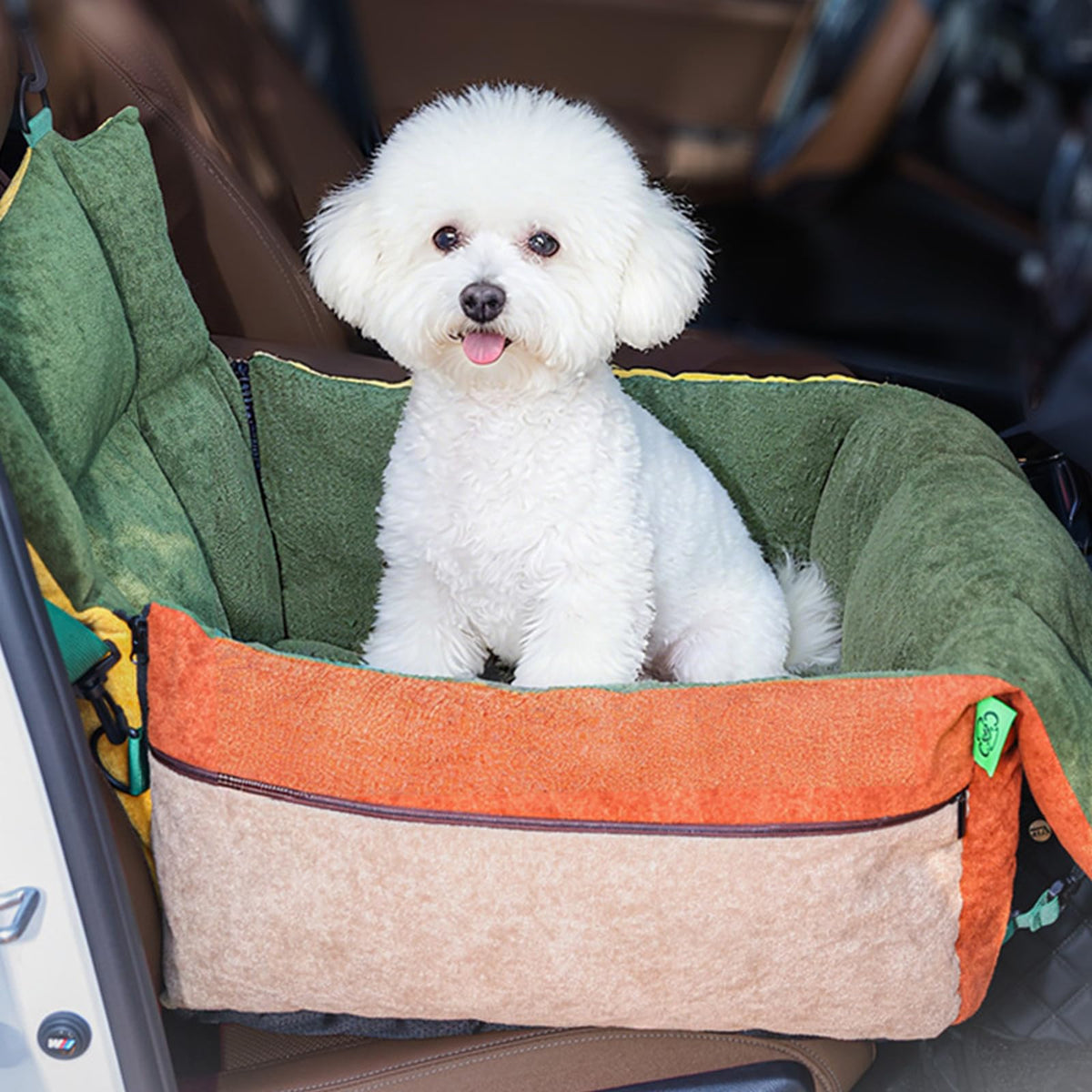 2-in-1 Dog Car Seat for Small Dogs F708597