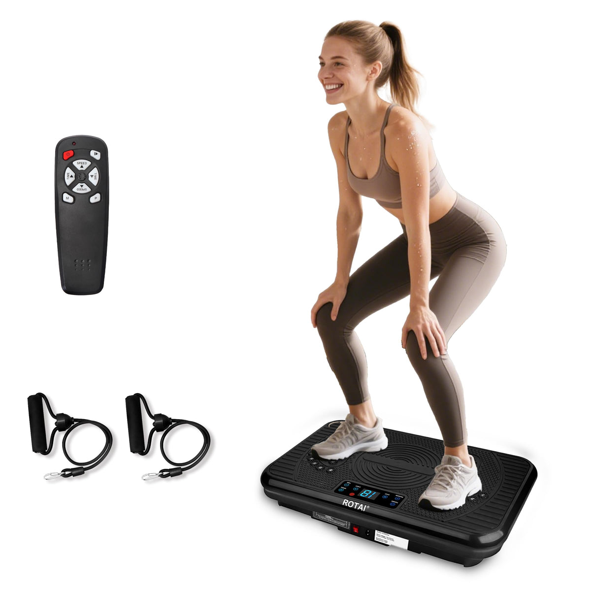 Vibration Plate Exercise Machine 400 lbs Capacity I915408