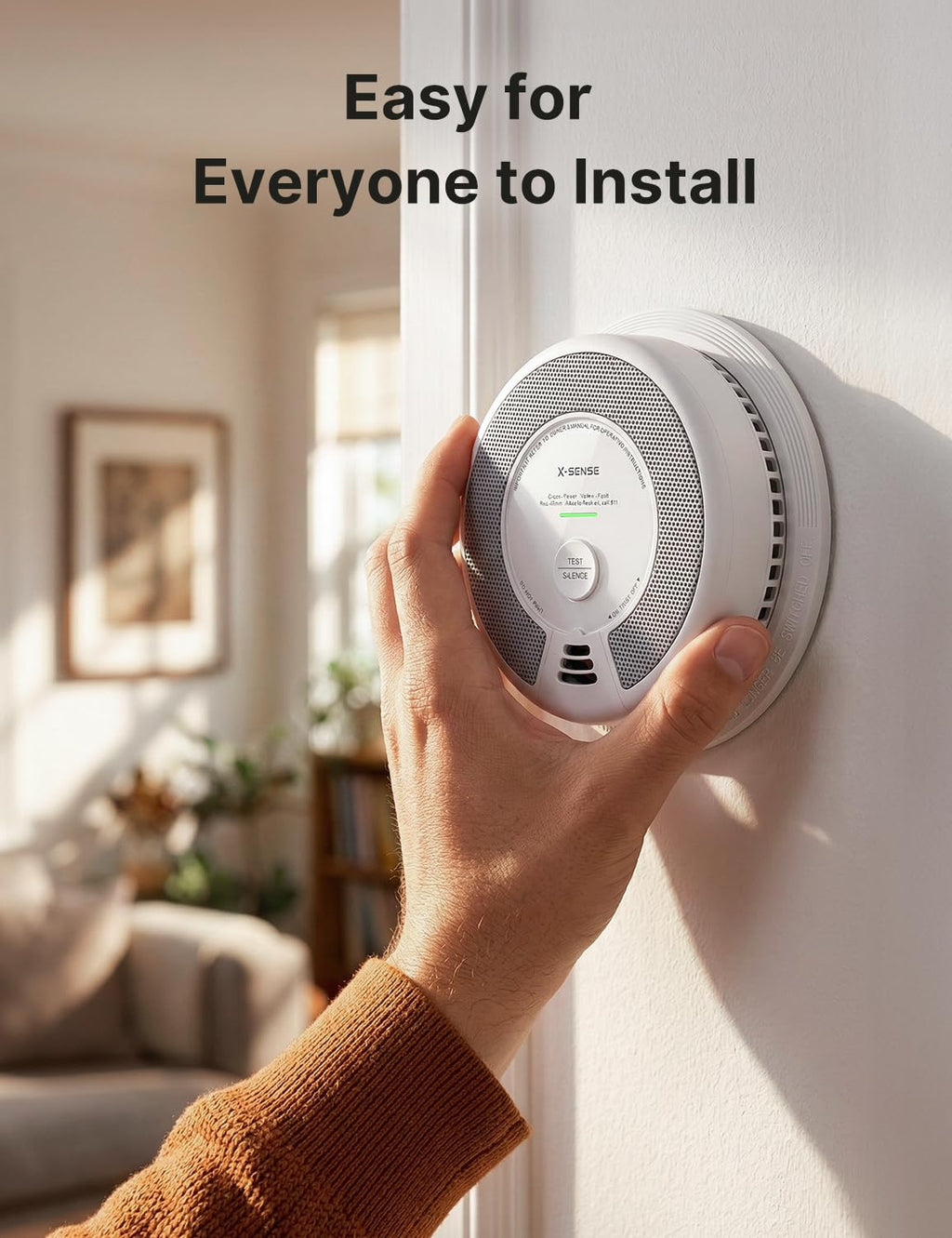 Wireless Interconnected Smoke and Carbon Monoxide Alarm 1-Pack and 3-Pack N2720