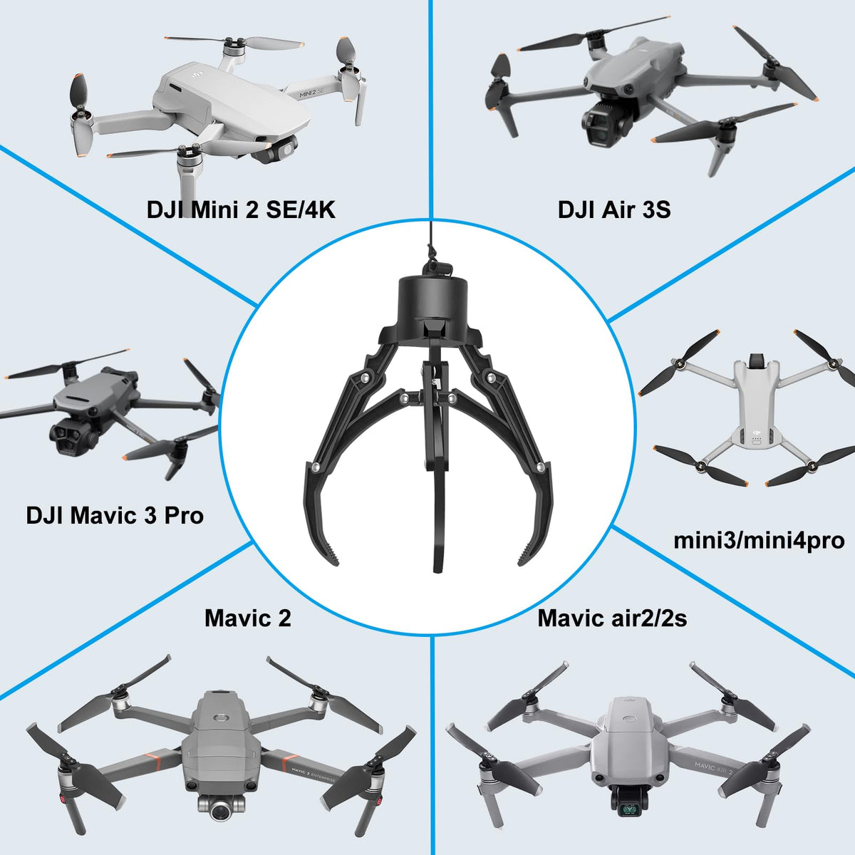 Drone Airdrop System Payload Carrier W305387