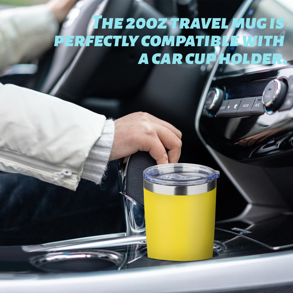 20oz Stainless Steel Vacuum Insulated Tumbler with Straw Q187845