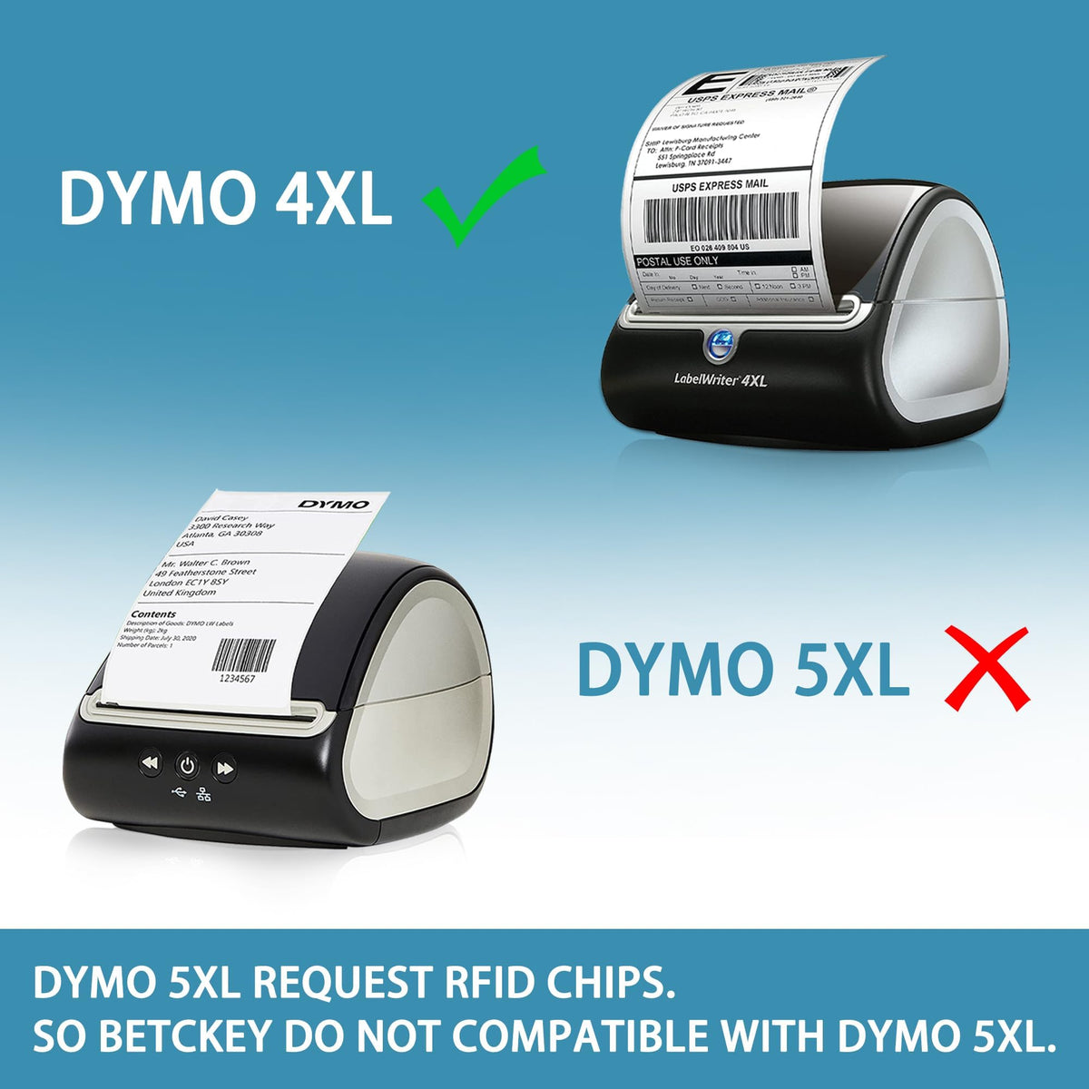 4" x 6" Large Shipping Labels I566