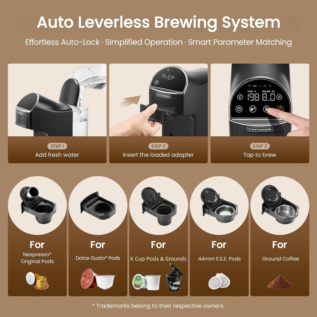 5-in-1 Coffee Maker & Machine Q46838