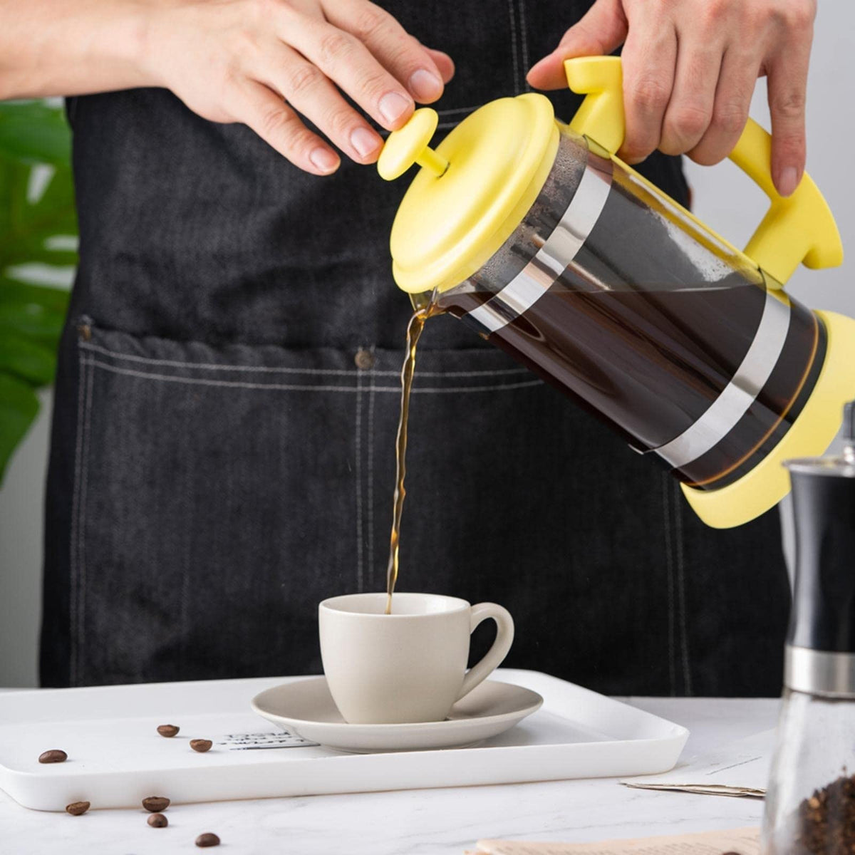 1L Stainless Steel Coffee Maker B105758