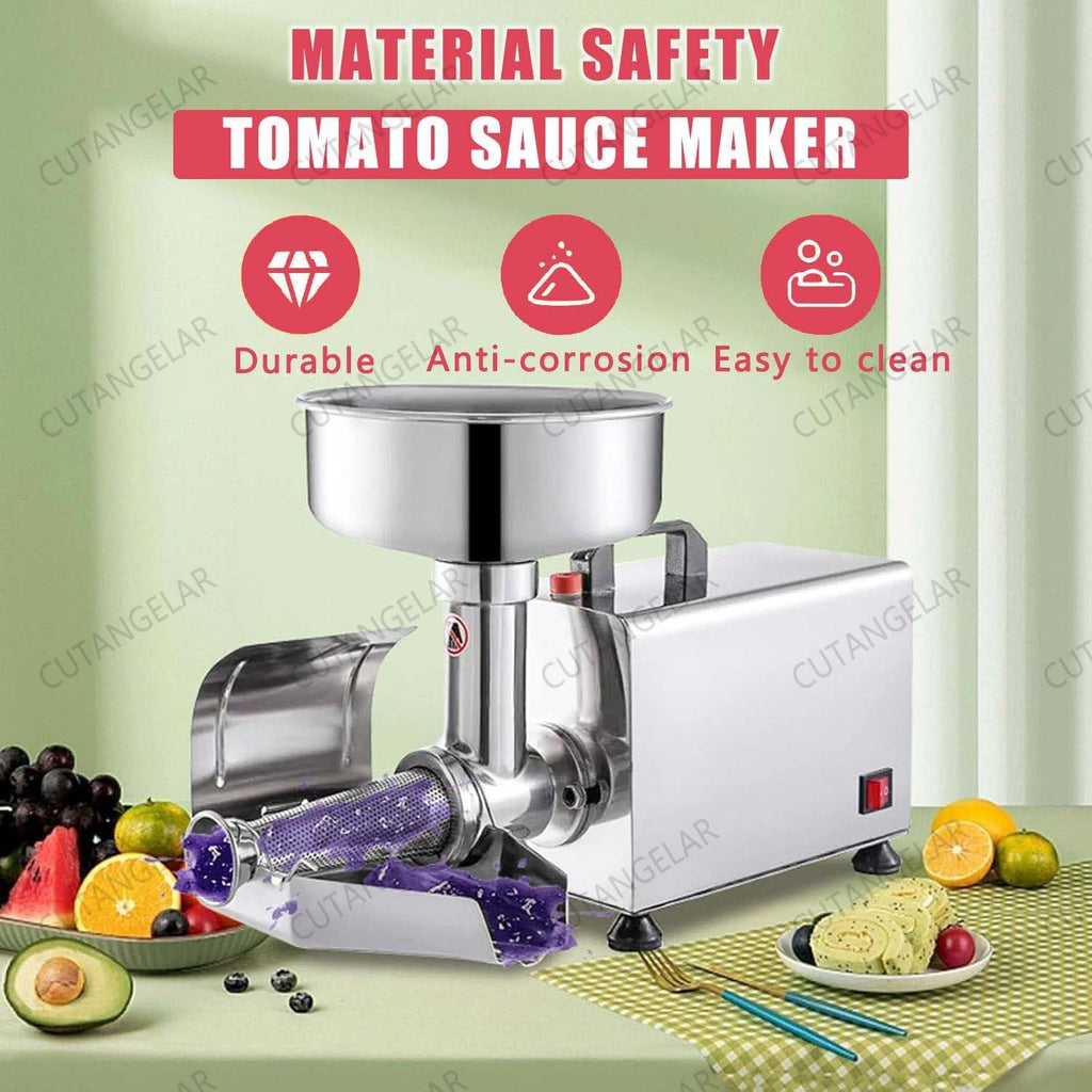 450W Automatic Stainless Steel Tomato Strainer W126500