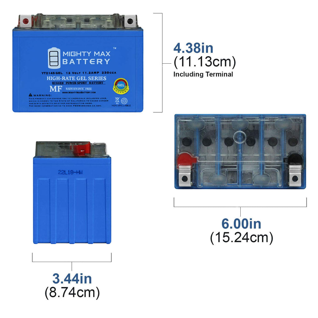 12V 11.2Ah GEL Battery Q745