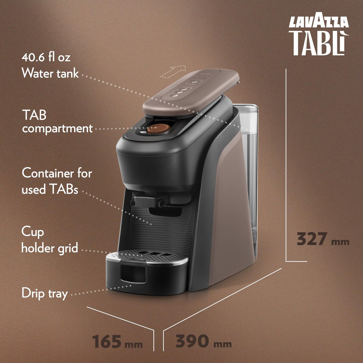 Espresso Machine and Coffee Tabs V977