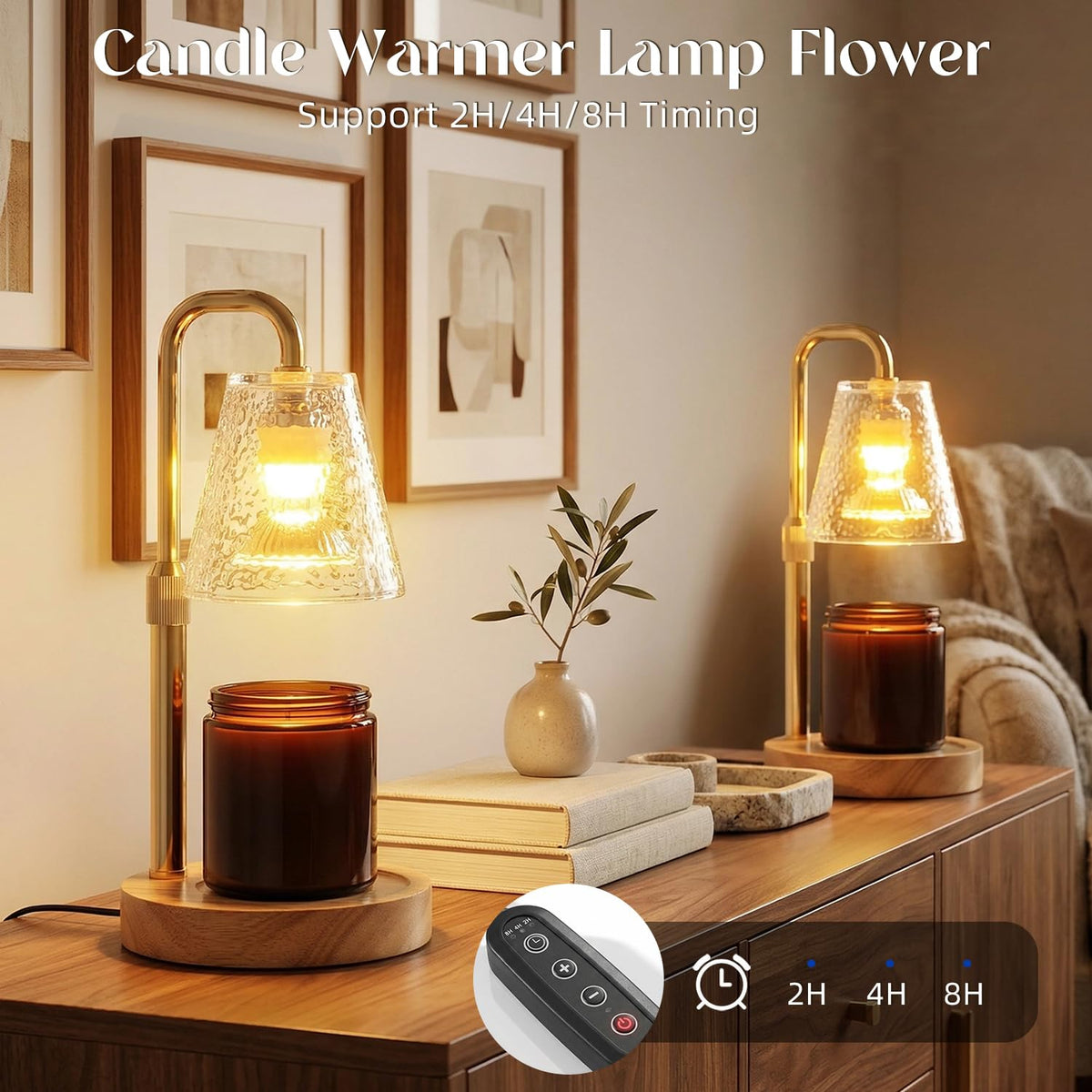 2 Pack Candle Warmer Lamp V71316