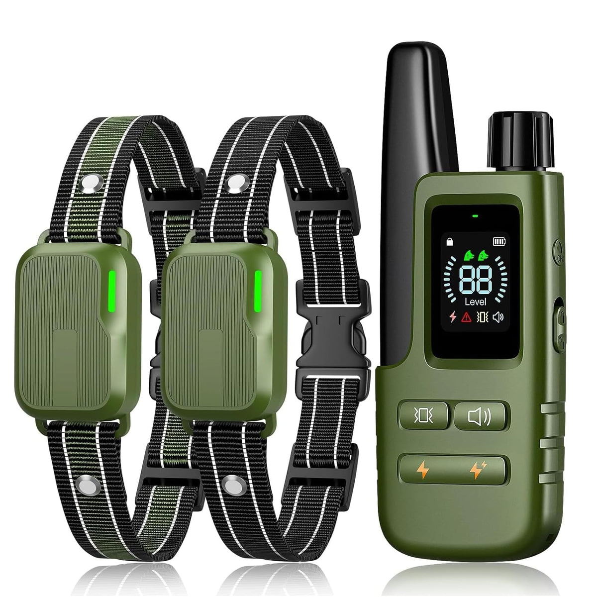 2 Dogs Training Collar with Remote M9518