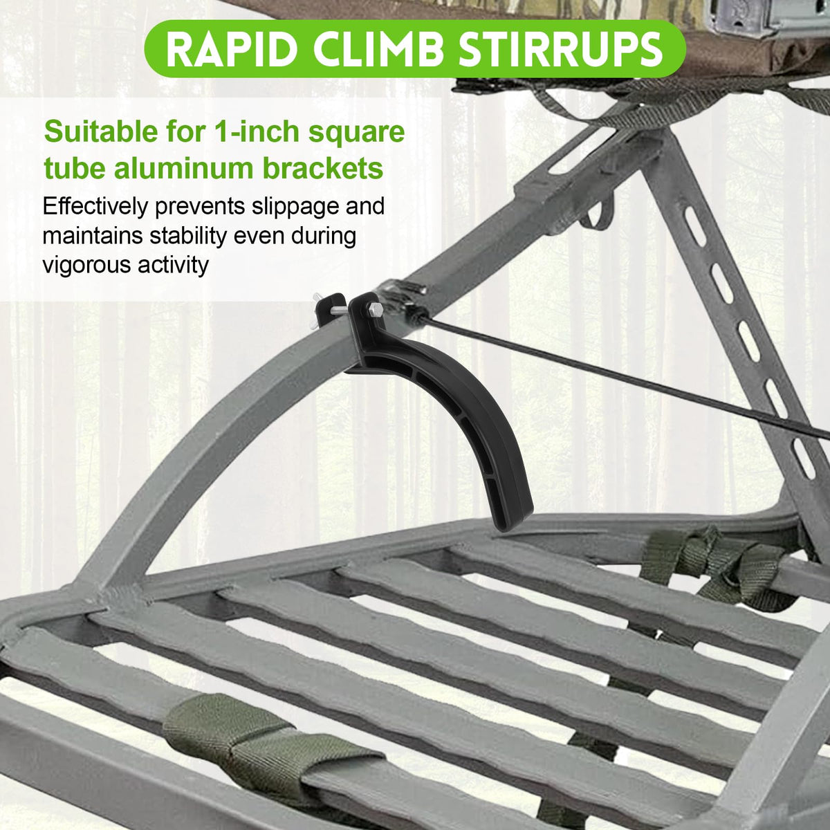 Climbing Tree Stand Accessories with Elastic Rope T810779