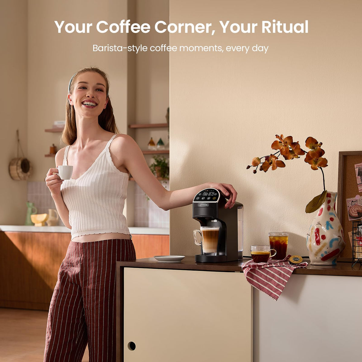 5-in-1 Coffee Maker & Machine Q46838