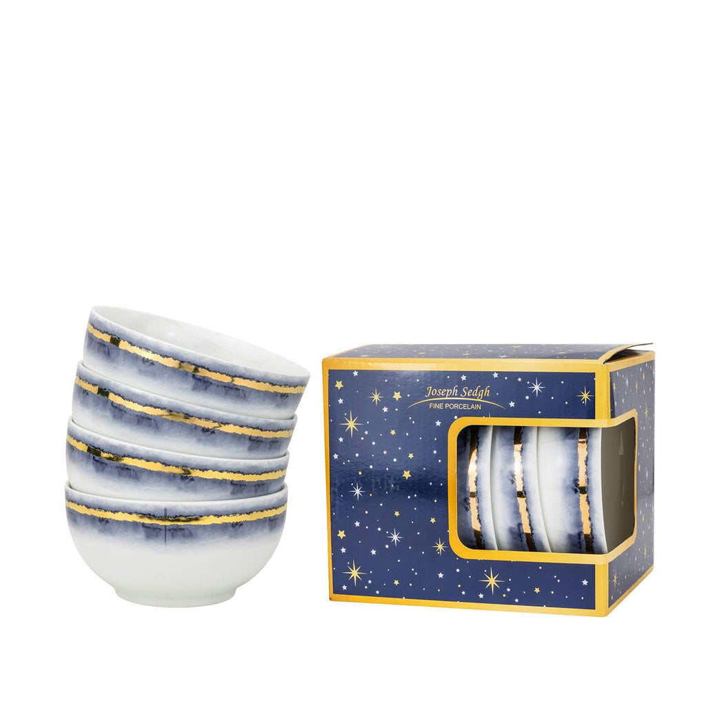 12-Piece Marble Porcelain Dinner Plates Set S12085