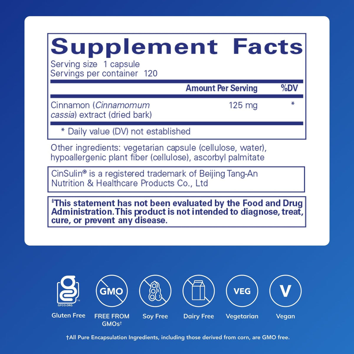 Cinnamon WS 120 Capsules G935609