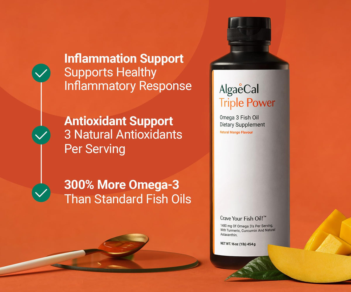 Omega 3 Fish Oil Liquid 1200mg 16 oz I9010