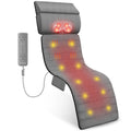 Full Body Massage Mat with Heat Detachable Neck Massager 10 Vibrating Motors F37179