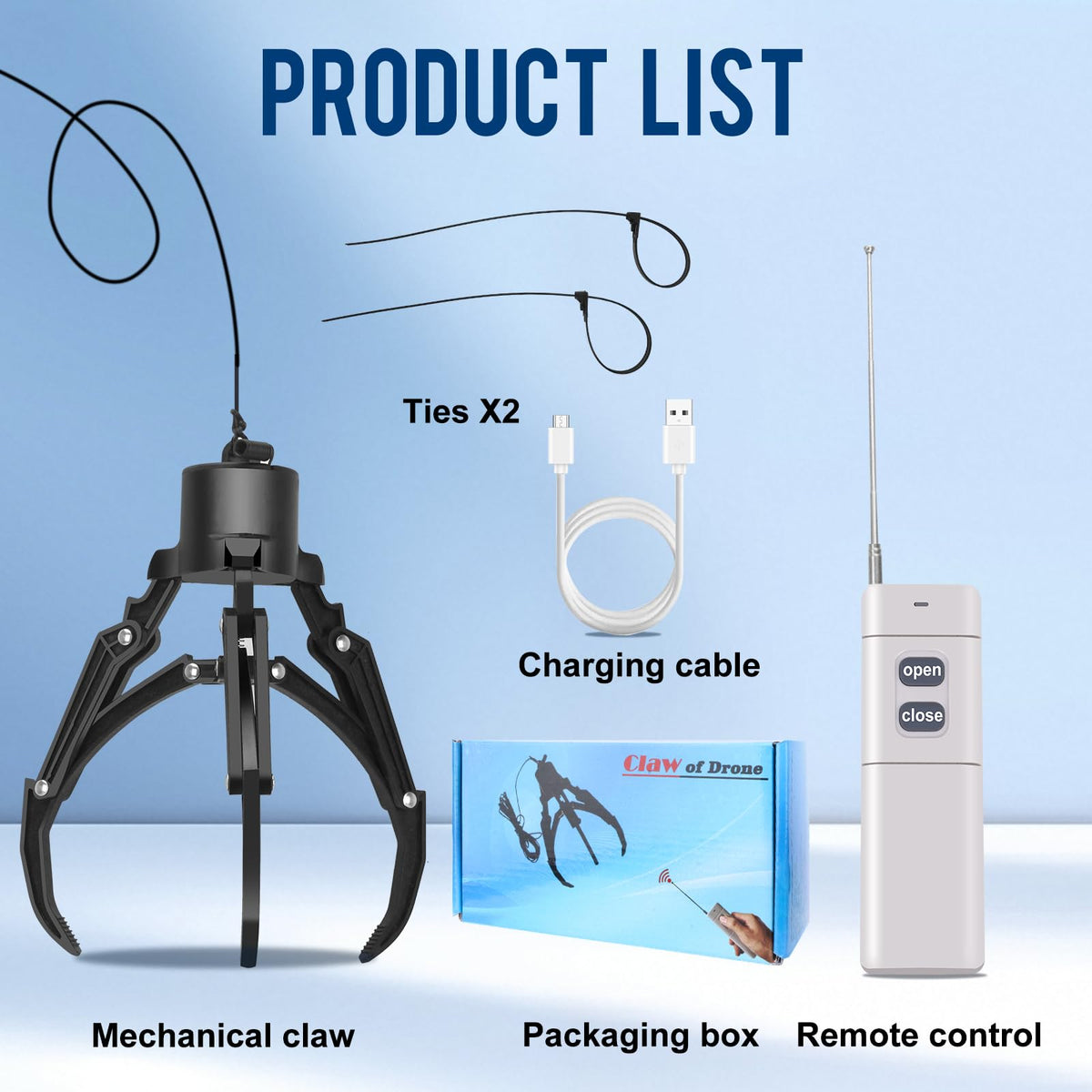 Drone Airdrop System Payload Carrier W305387