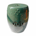 Hollow-Carved Ceramic Garden Stool M926750
