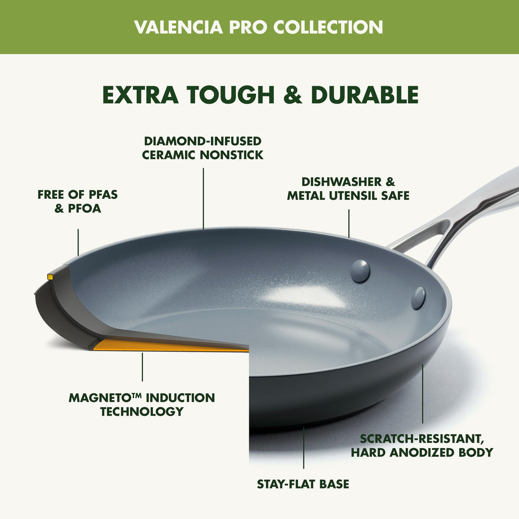 22 Piece Ceramic Nonstick Cookware Set T701