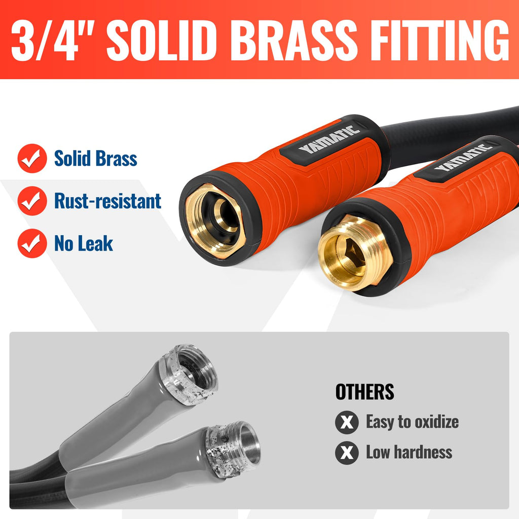 100FT Garden Hose with 10 Function Nozzle Q567740