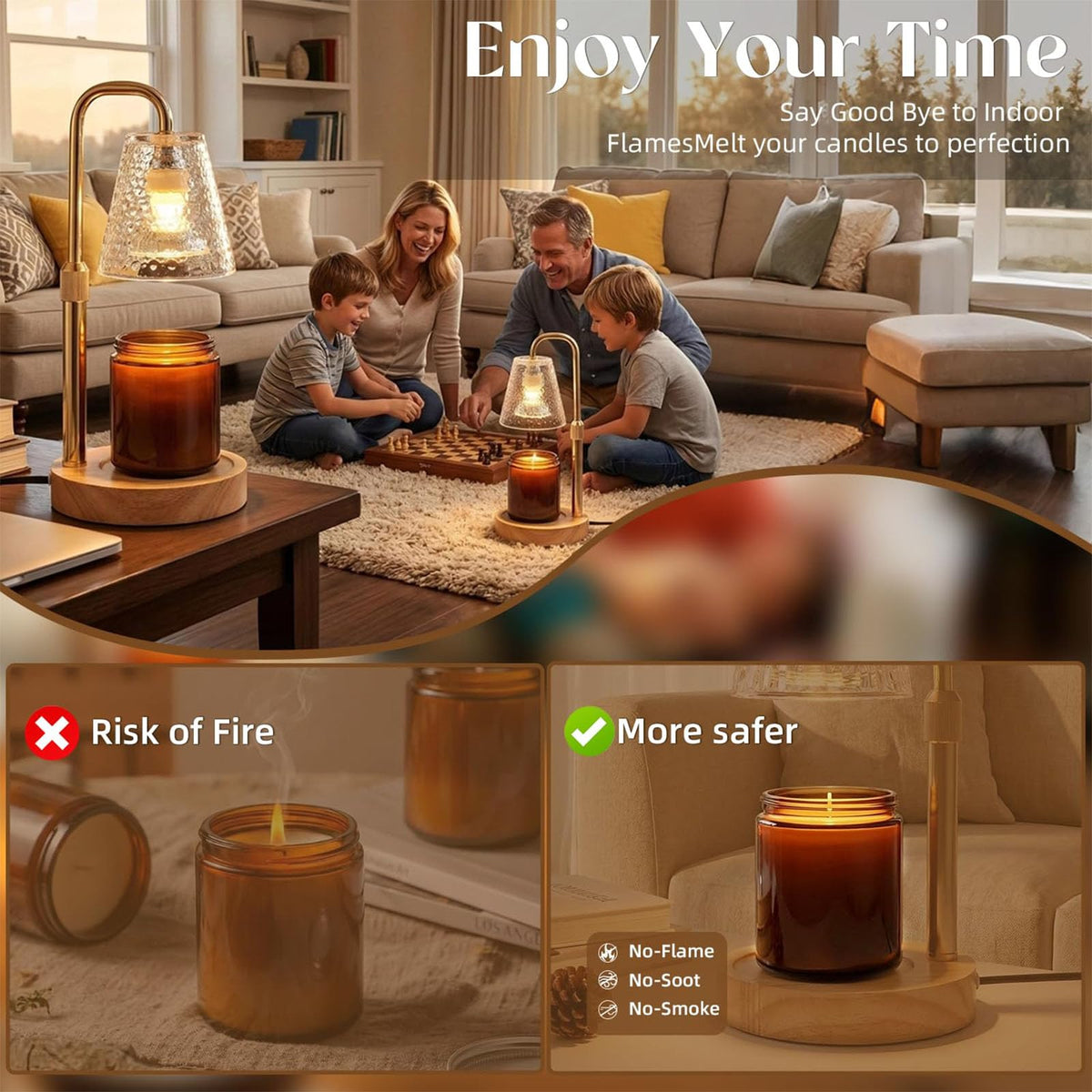 2 Pack Candle Warmer Lamp V71316