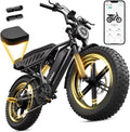 2000W Peak Motor 48V 20" x 4.0" Fat Tire Electric Bike L69184