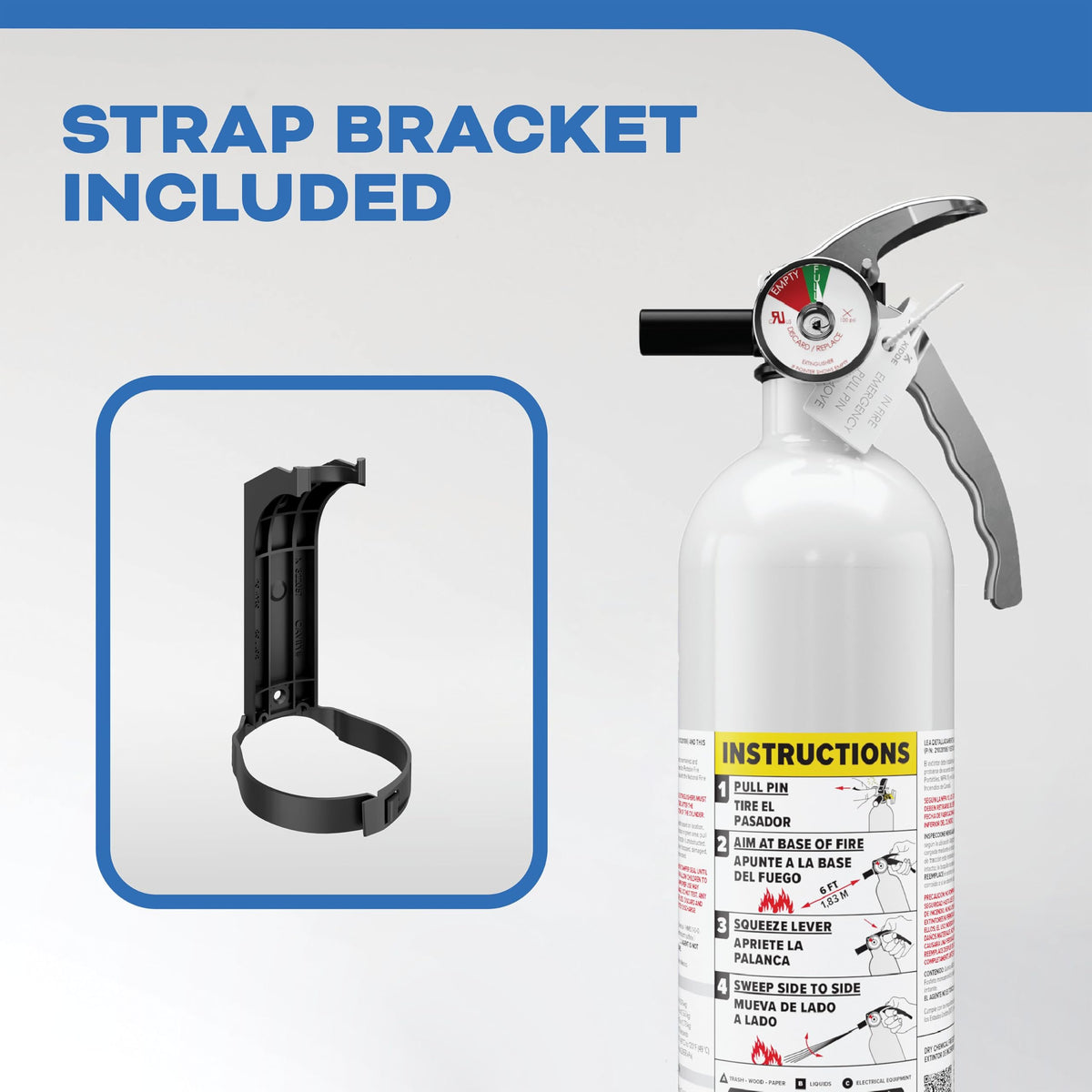 Fire Extinguisher 1-A:10-B:C 1 Pack Z50908