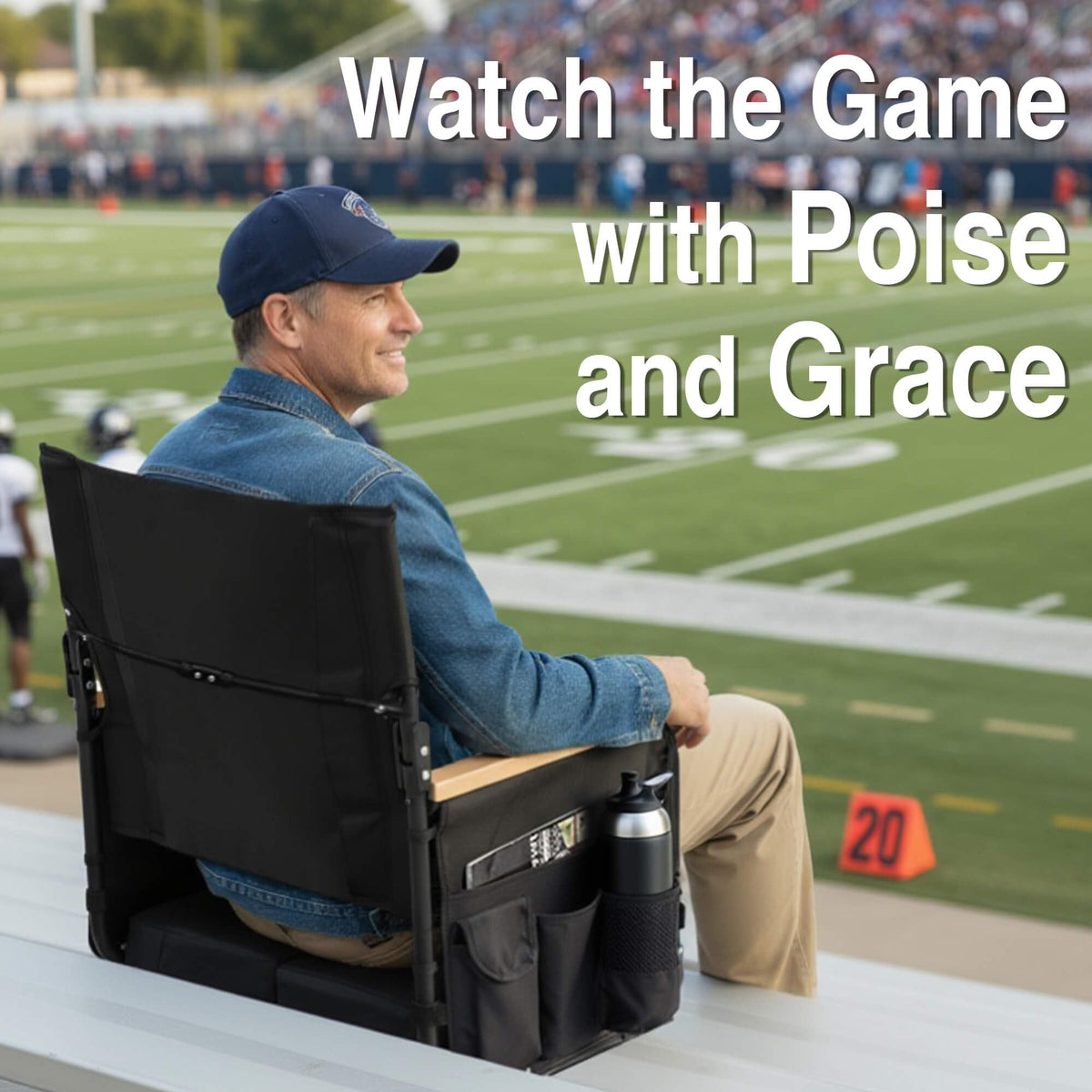 High Back Stadium Seats with Back Support N136813