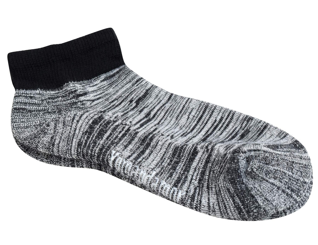Men's 5 Pairs Low Cut Diabetic Socks with Cushion Sole and Seamless Toe E998