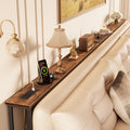 118 Inch Sofa Table with Power Outlets P411106