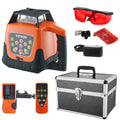 Rotary Laser Level 360 Degree Self-Leveling Red Cross Line W72104