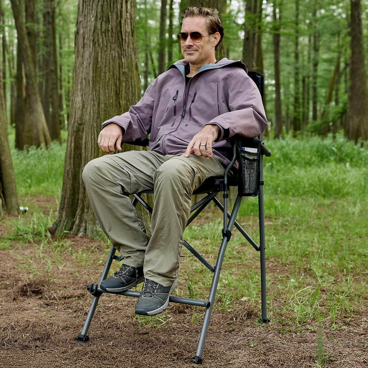 Tall Foldable Camping Chair F584