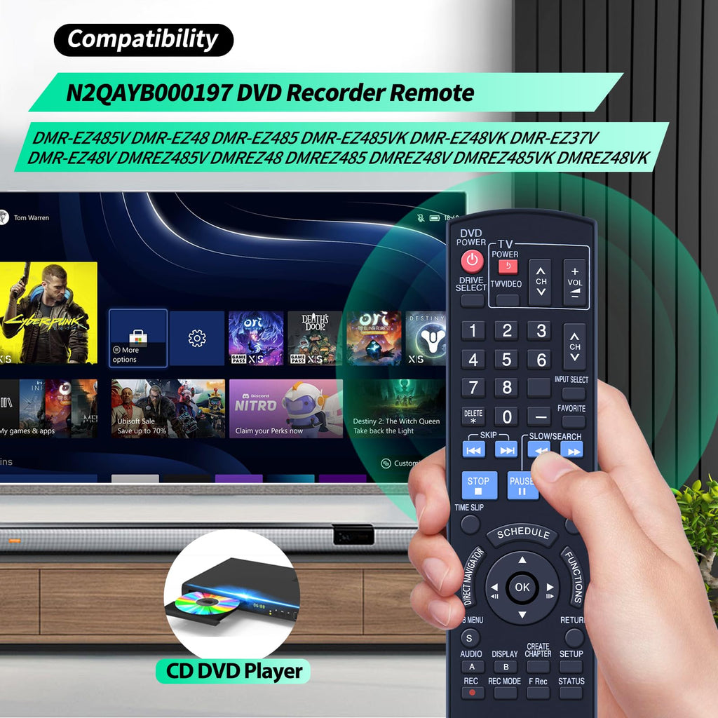 Replacement Remote for Combo E170932