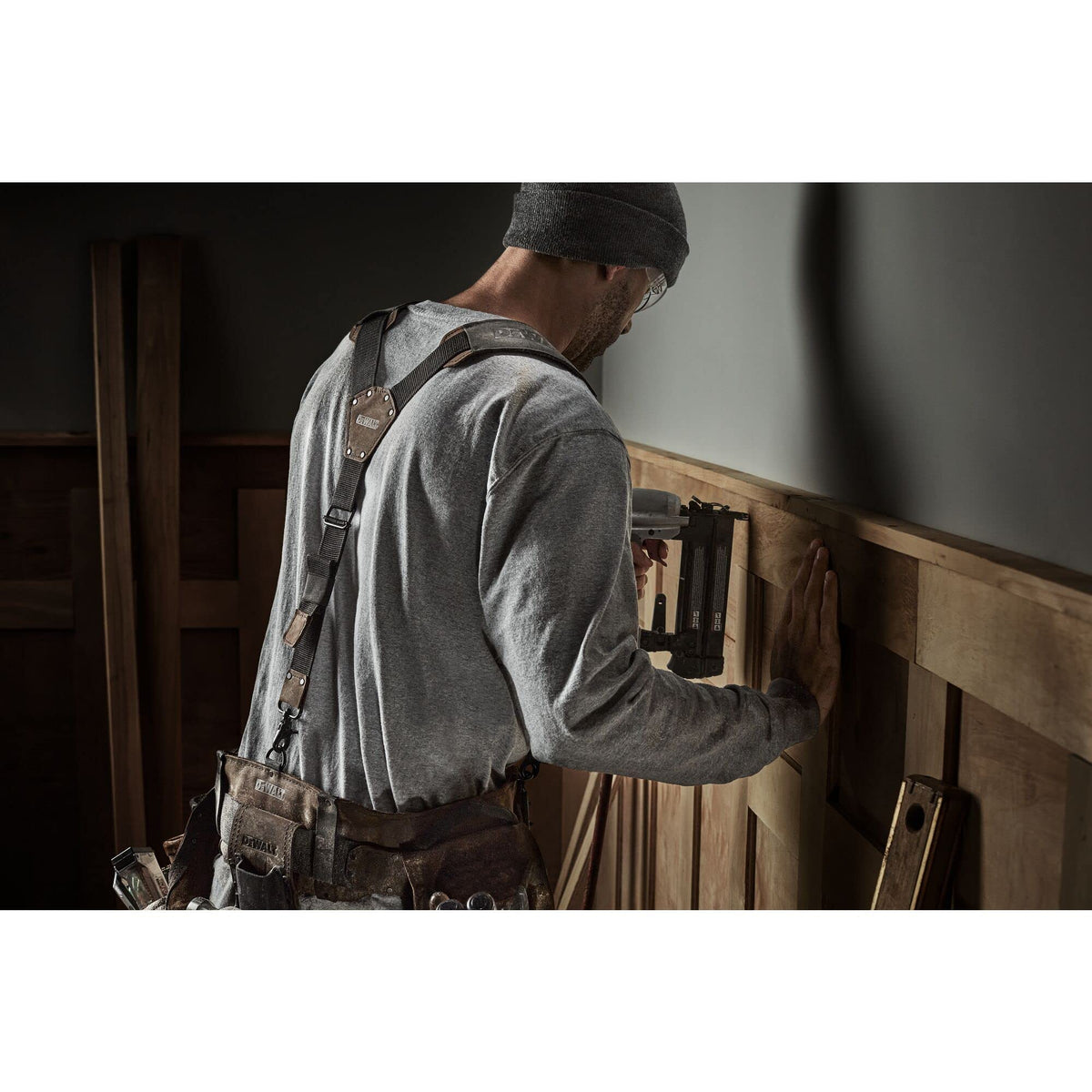 Leather Tool Belt Suspenders S981