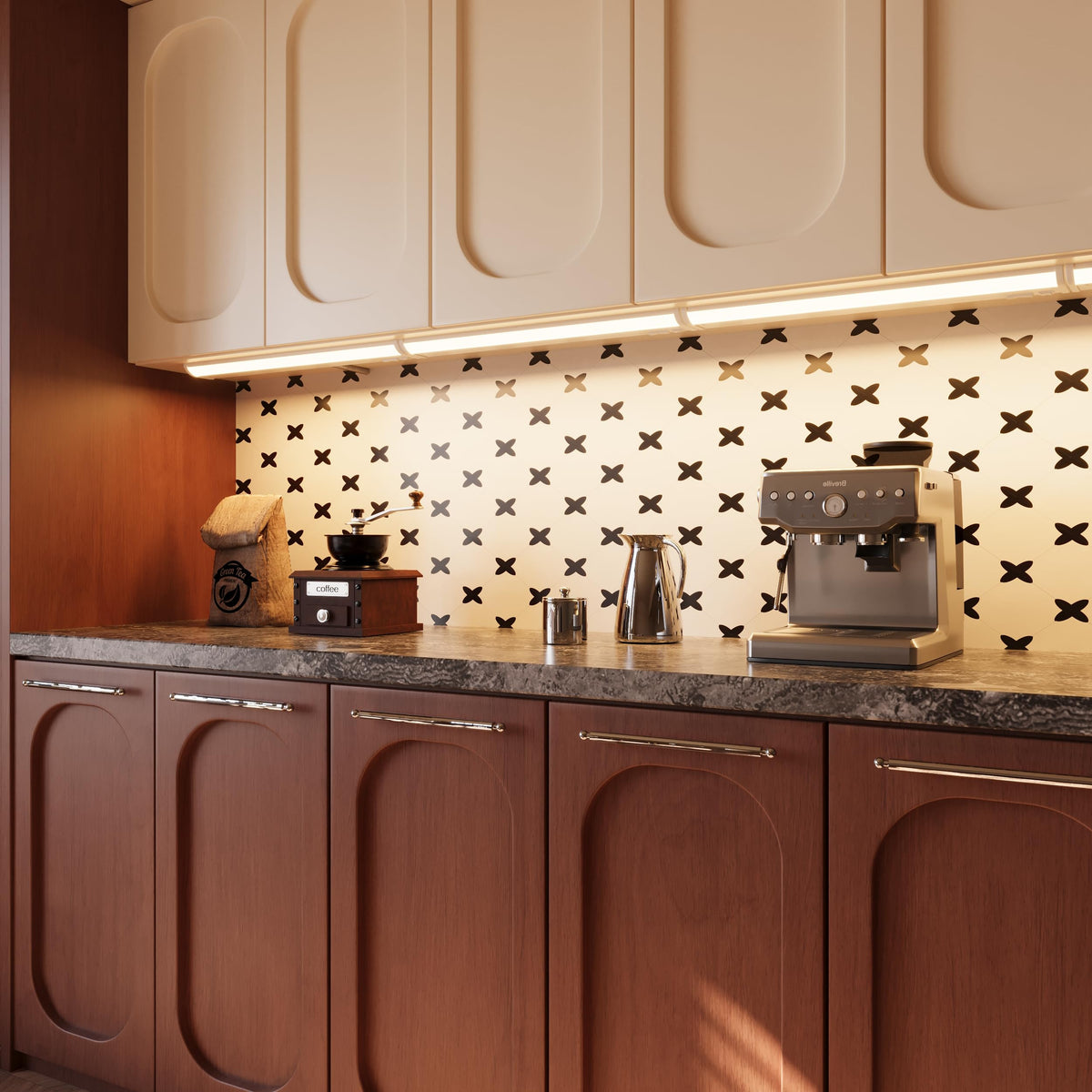 24-Inch LED Under Cabinet Light, 5-CCT Selectable, Dimmable, White C383